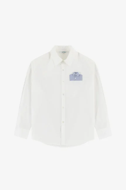 Yitai White Shirted Shirt