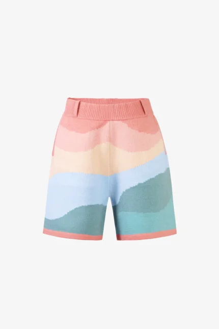 Yitai Pastel Wave Shorts