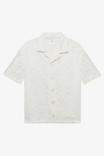 Yitai Lacework Button-Up